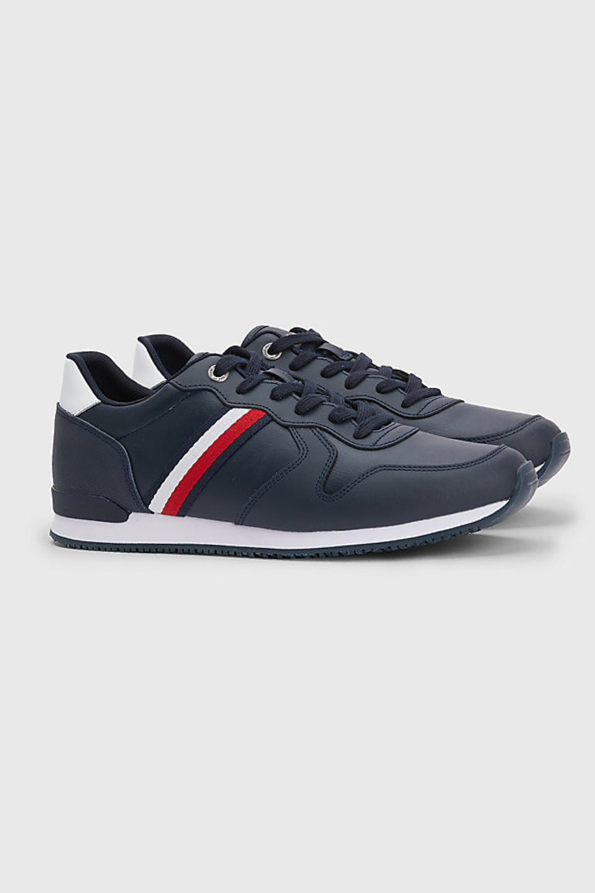 TOMMY HILFIGER SNEAKERS ICONIC CON NASTRO BLU