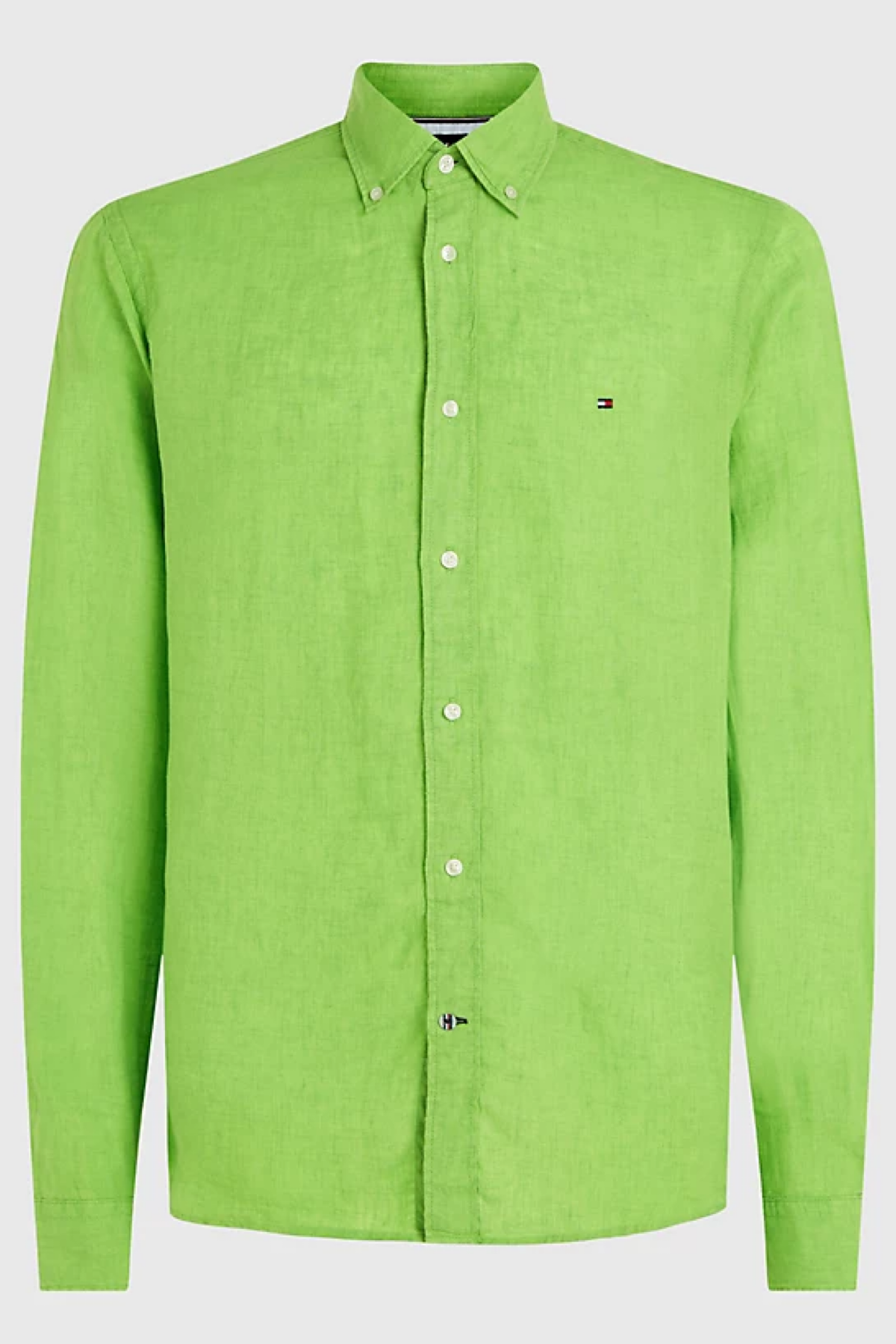 Tommy Hilfiger camicia spring lime 30897