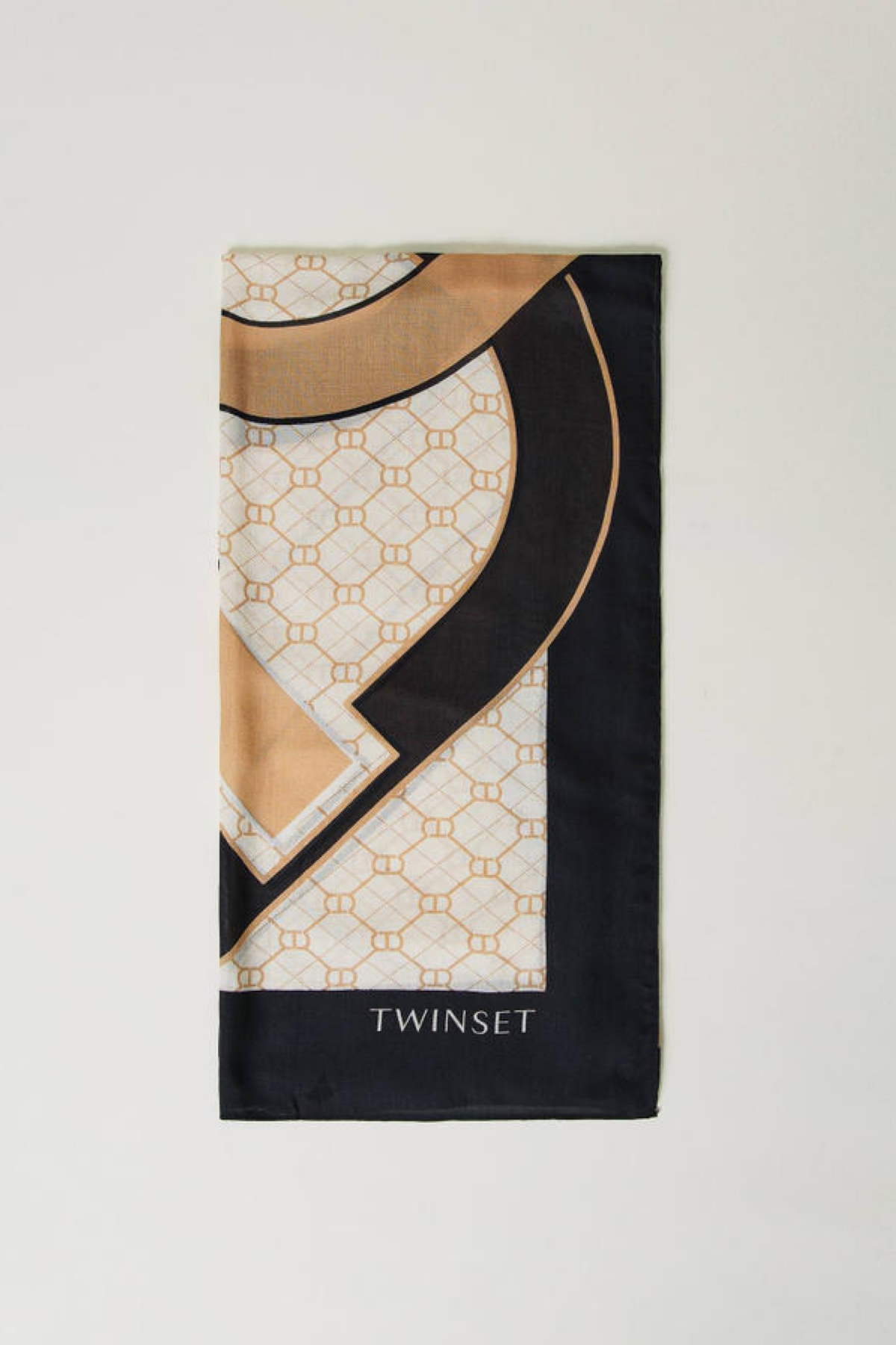Twinset Kefiah con stampa Oval T 4160
