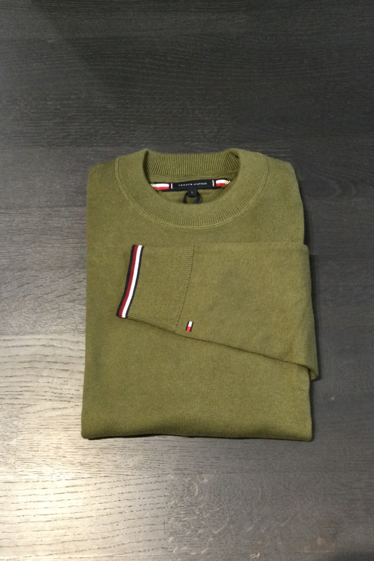 Tommy Hilfiger monotype relaxed fit verde 32037