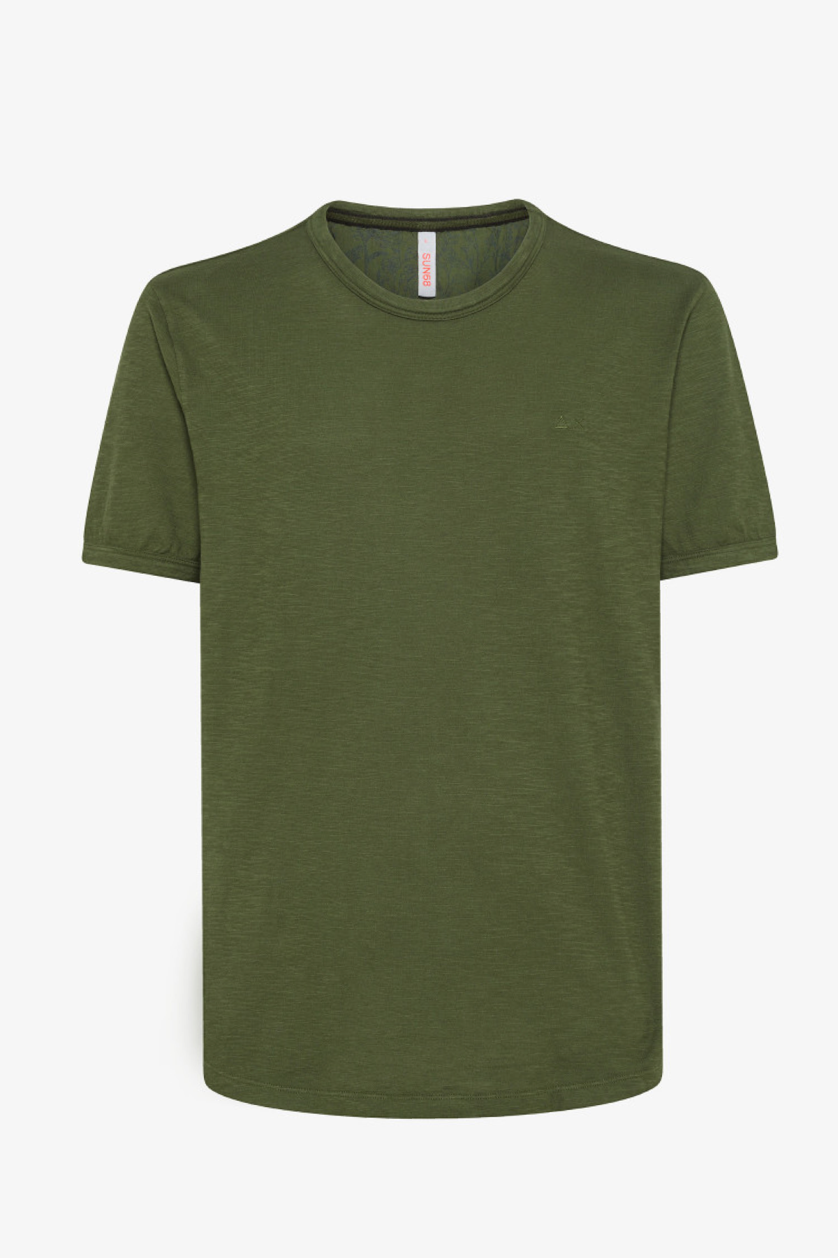 Sun68 T-shirt round bottom T34118  verde