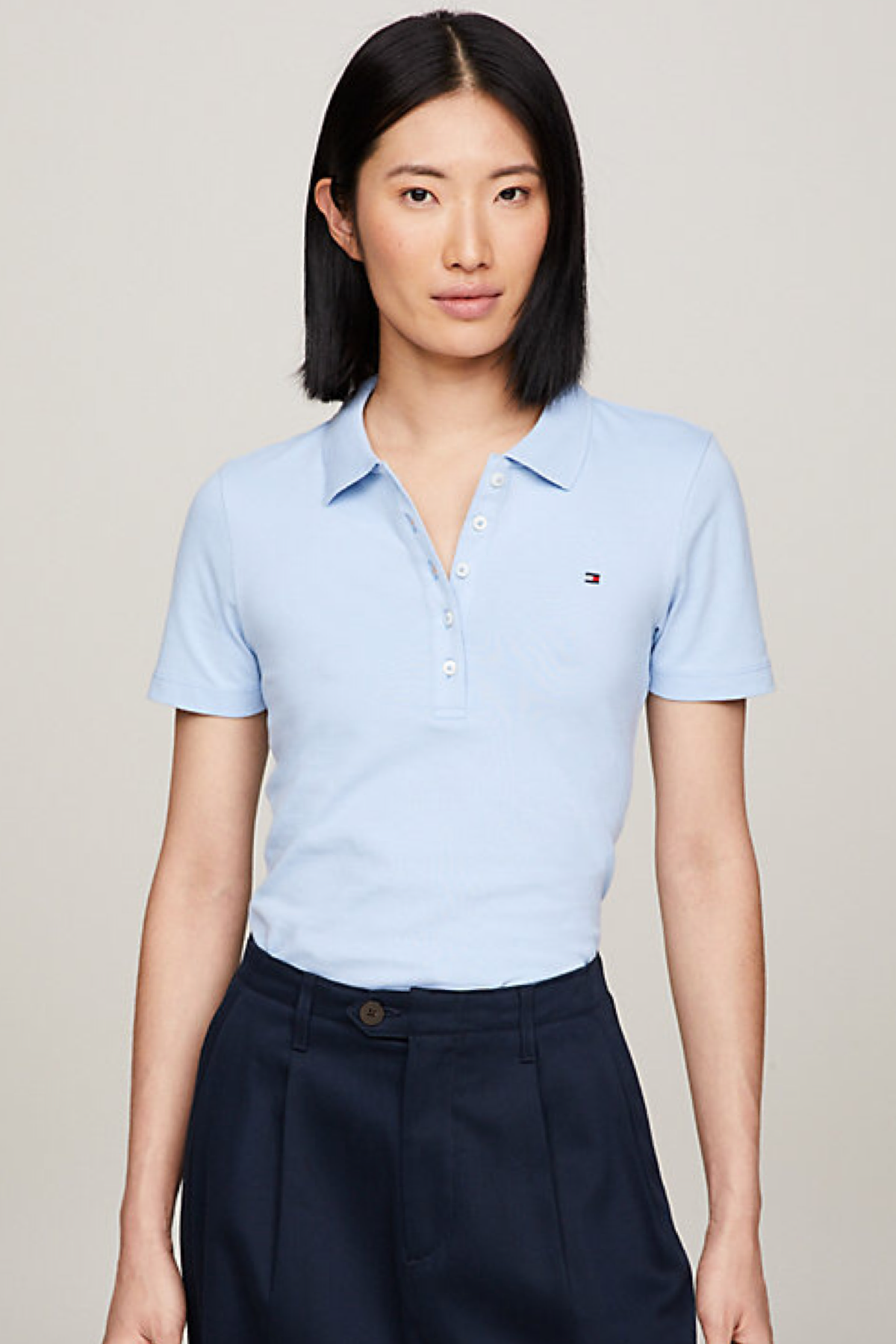 Tommy Hilfiger polo 1985 collection slim fit water