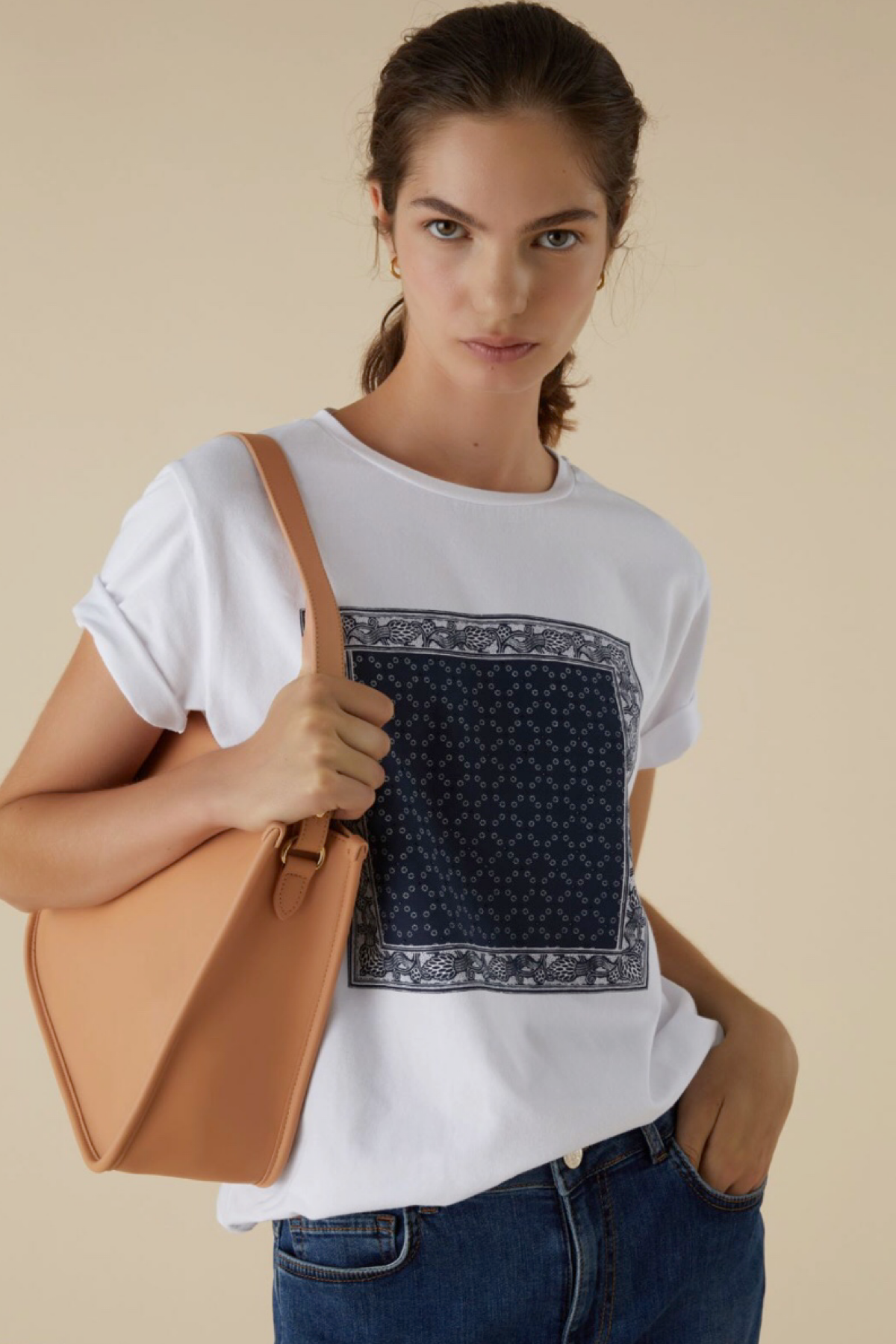 Marella t-shirt in jersey olpe