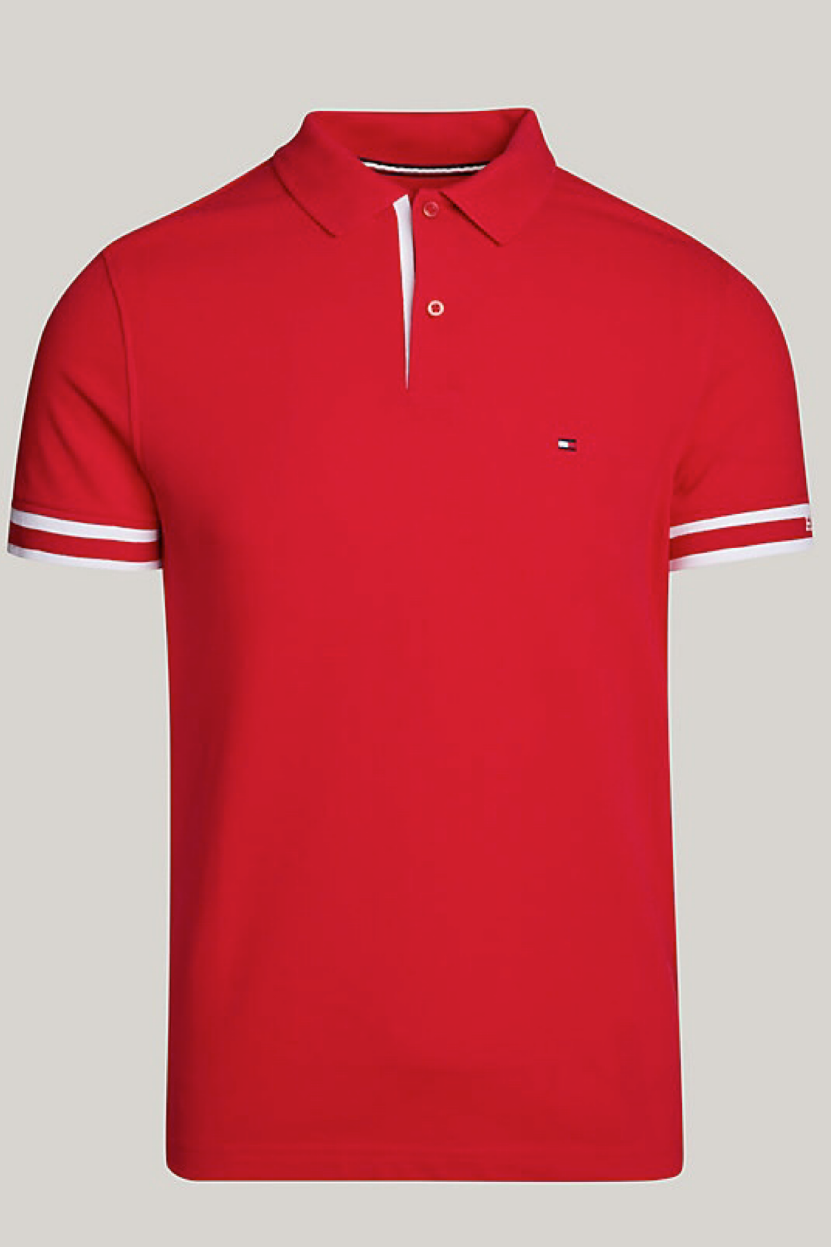 Tommy hilfiger polo monotype slim fit red 34737